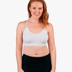 Gray Nursing Bra Bamboobies